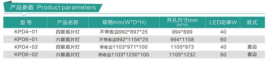 觀片燈（觀片箱）